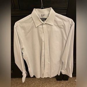 Kenneth Cole Reaction Men Dress Shirt Large 16.5 34/35